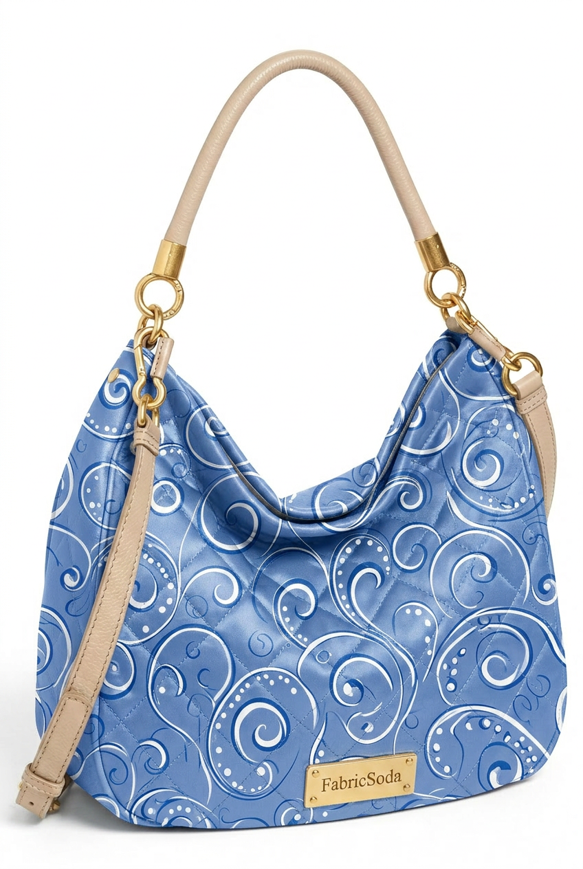 FS033 Blue Wave Seamless Pattern