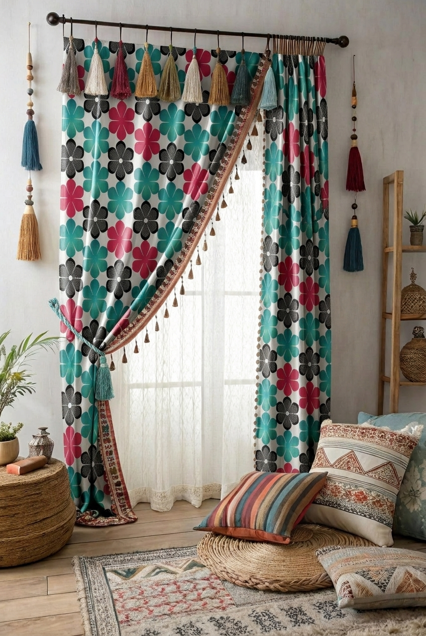 FS043 Christmas Geometric Seamless Pattern