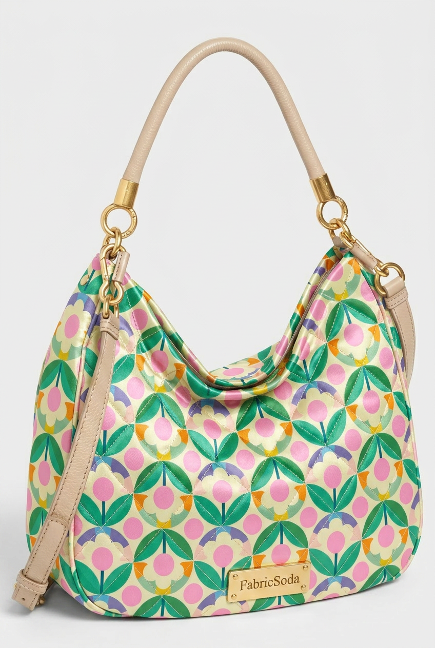 FS015 Green Geometric Seamless Pattern