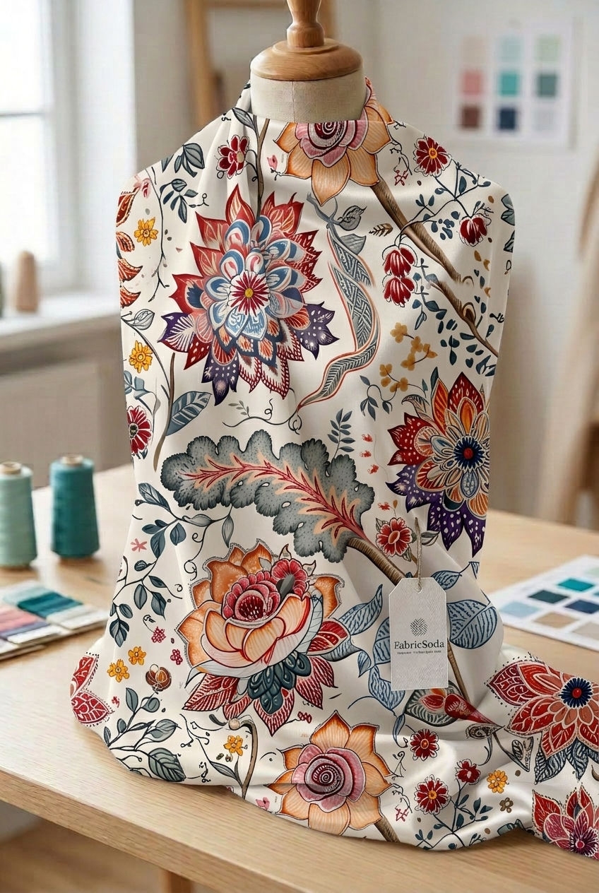 FS105 Exquisite Vintage Floral Seamless Pattern
