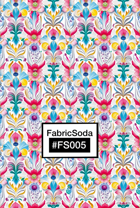 FS005 Colourful Abstract Seamless Pattern