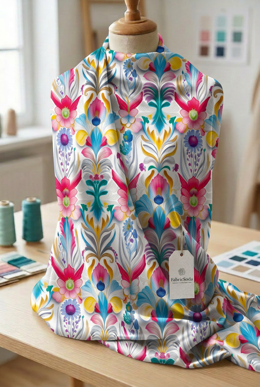 FS005 Colourful Abstract Seamless Pattern