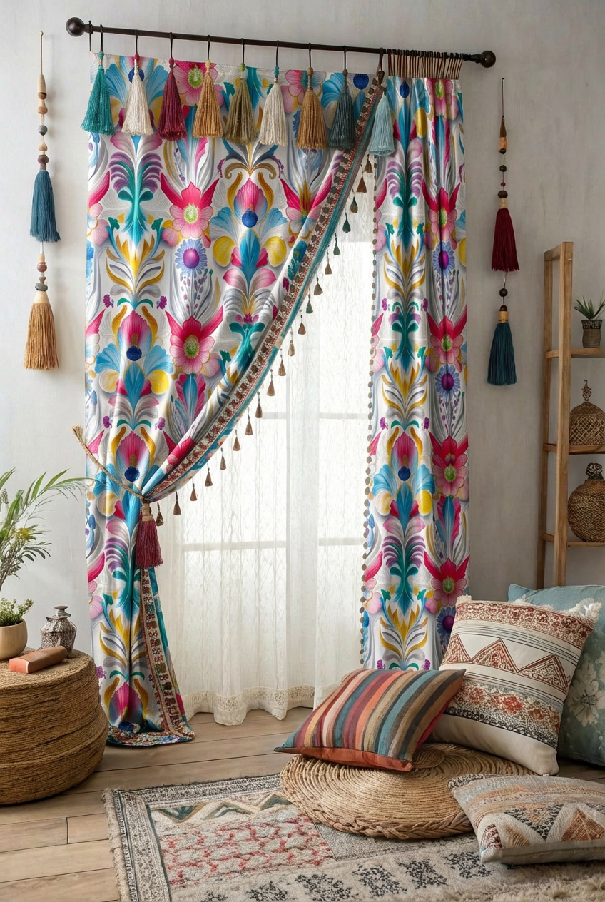 FS005 Colourful Abstract Seamless Pattern