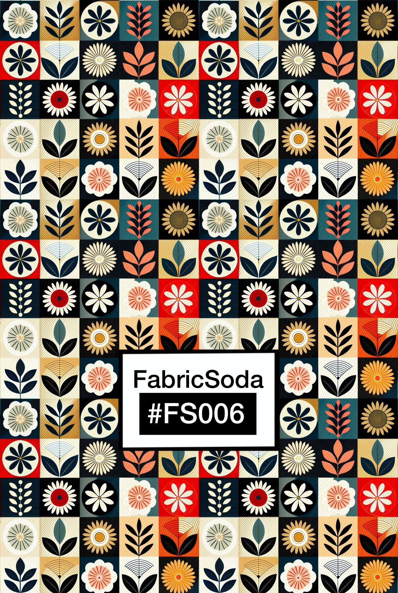 FS006 Retro Geometric Seamless Pattern
