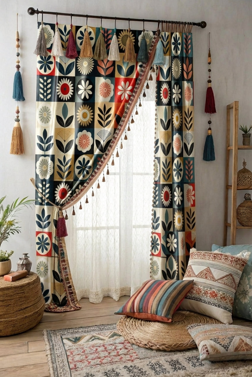 FS006 Retro Geometric Seamless Pattern