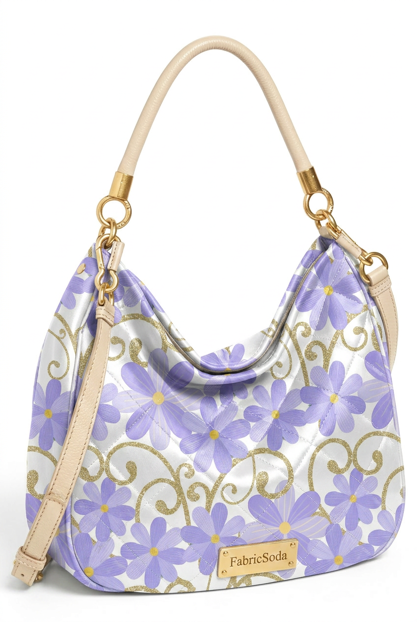 FS026 Lilac Floral Seamless Pattern