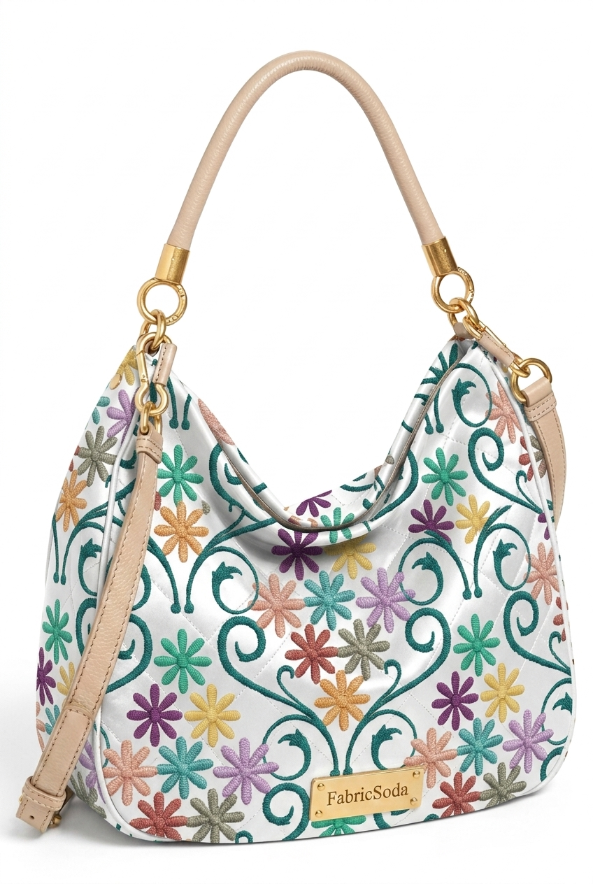 FS028 Colourful Floral Seamless Pattern