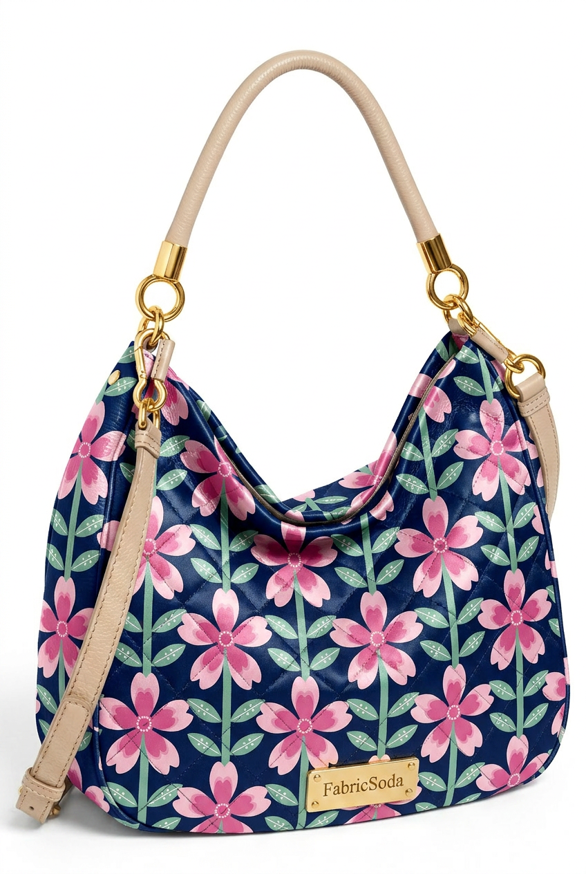 FS031 Pink Flower Seamless Pattern