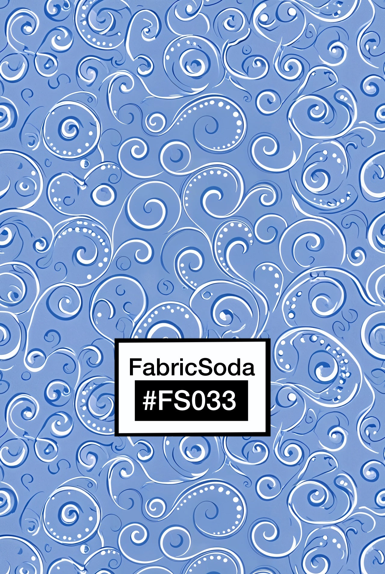 FS033 Blue Wave Seamless Pattern
