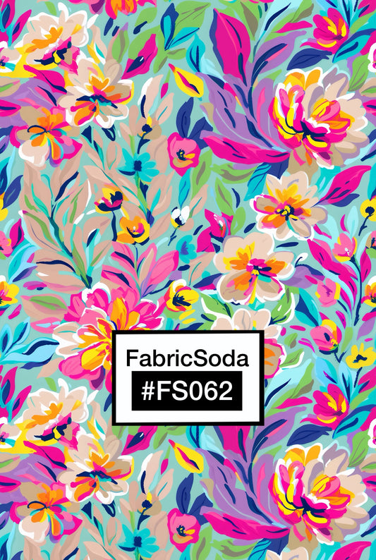 FS062 Wildflower Seamless Pattern