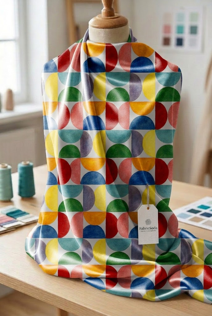 FS065 Colourful Geometric Seamless Pattern