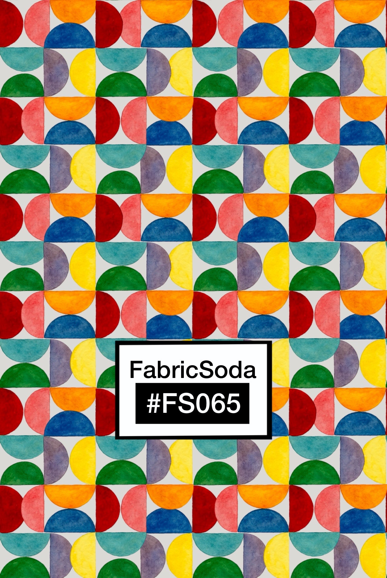 FS065 Colourful Geometric Seamless Pattern