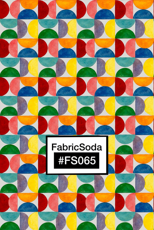 FS065 Colourful Geometric Seamless Pattern