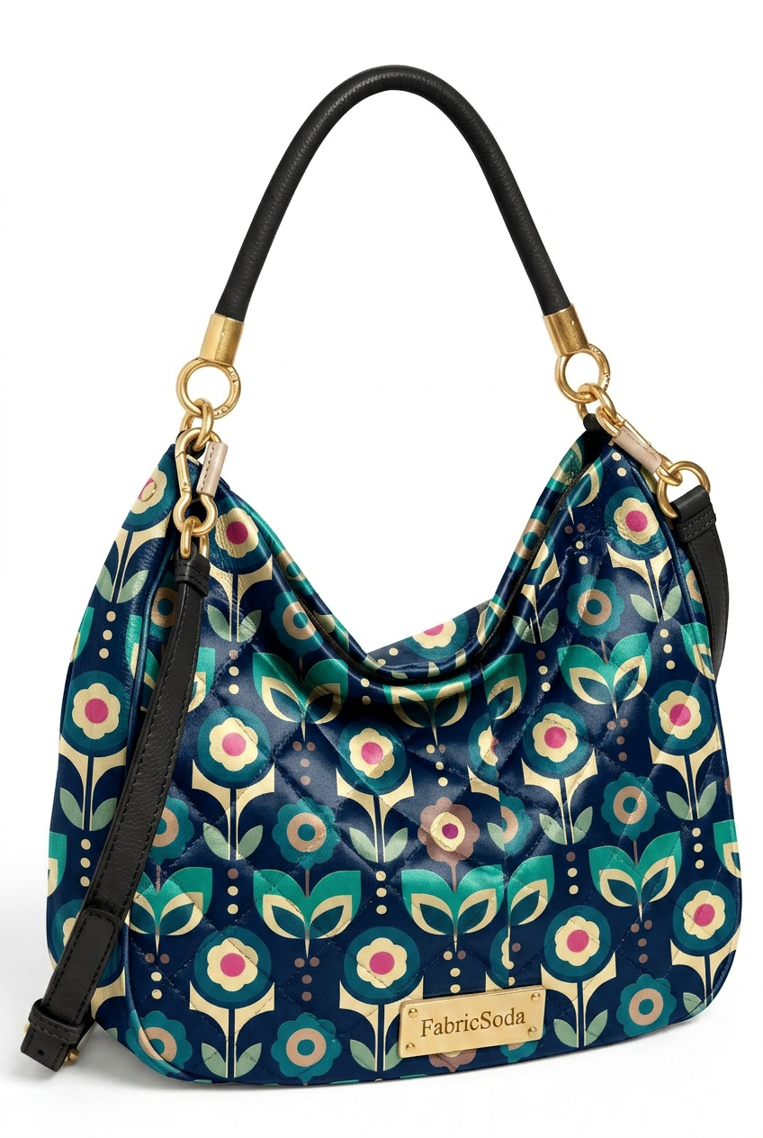 FS082 Teal Green Geometric Seamless Pattern