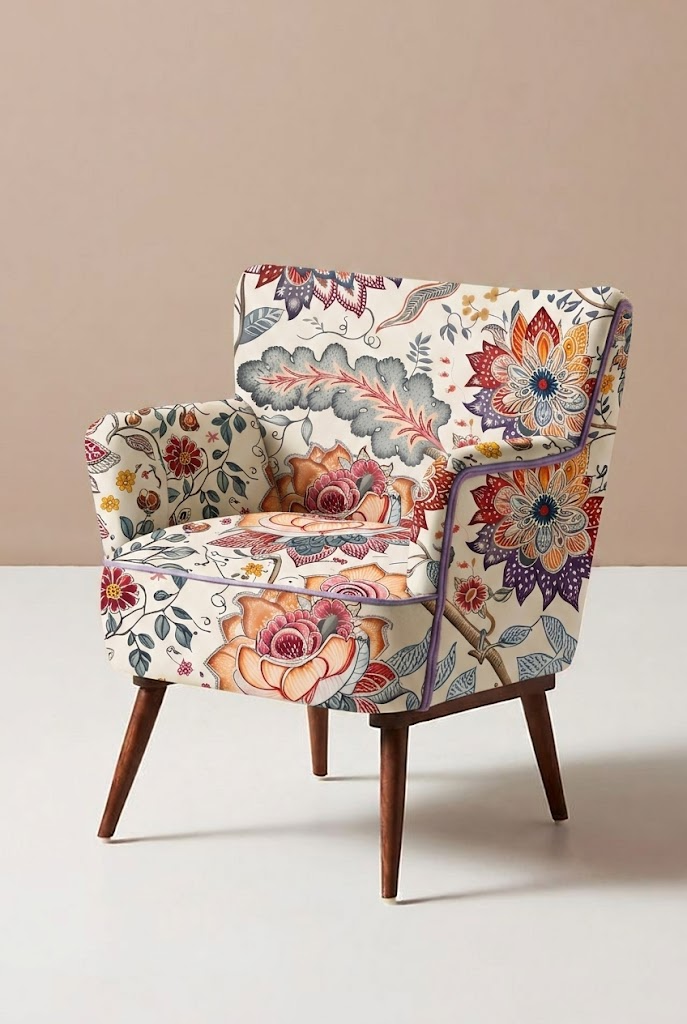 FS105 Exquisite Vintage Floral Seamless Pattern PNG