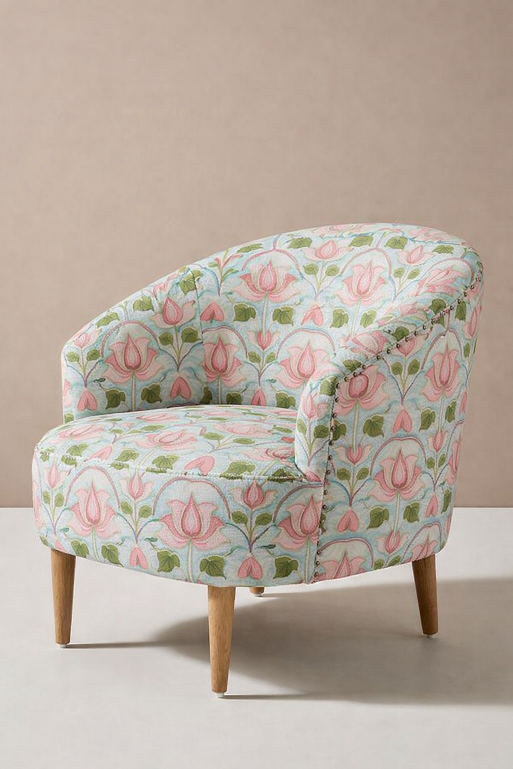 FS078 Fancy Pink Floral Seamless Pattern