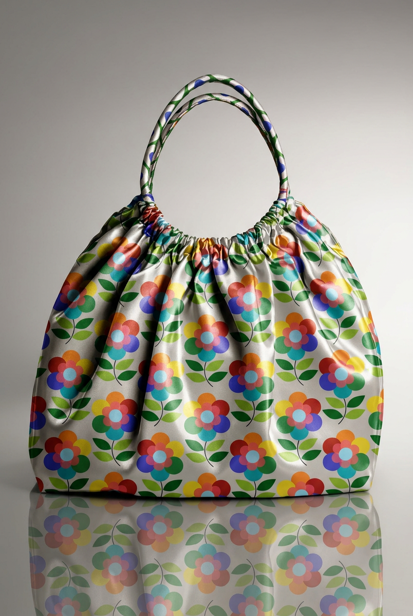 FS051 Rainbow Flower Seamless Pattern