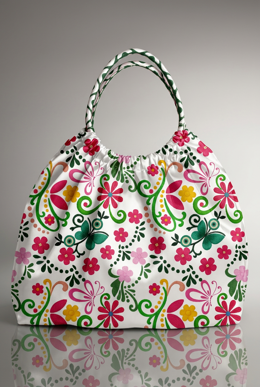FS045 Folk Flower Seamless Pattern